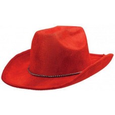 Cowboyhoed rood